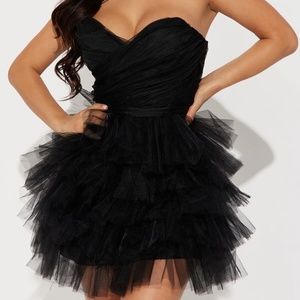 Fashion Nova Ari Tulle Mini Dress
